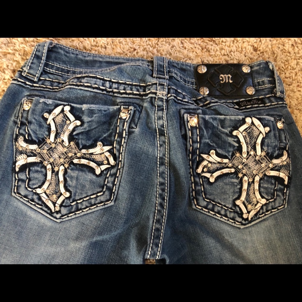 Miss Me Bootcut Jeans 27Wx32.5L